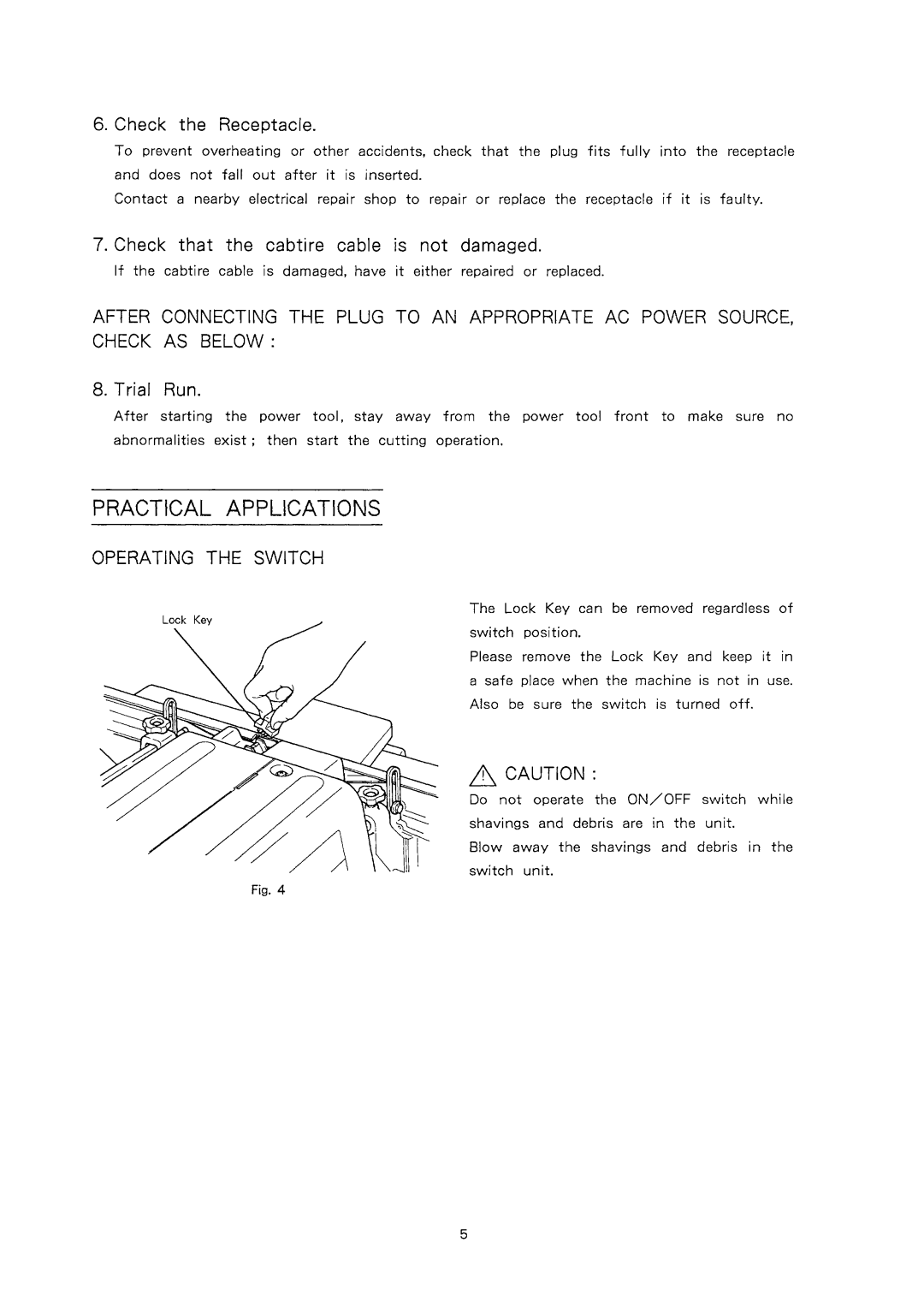 Hitachi P12RA manual 