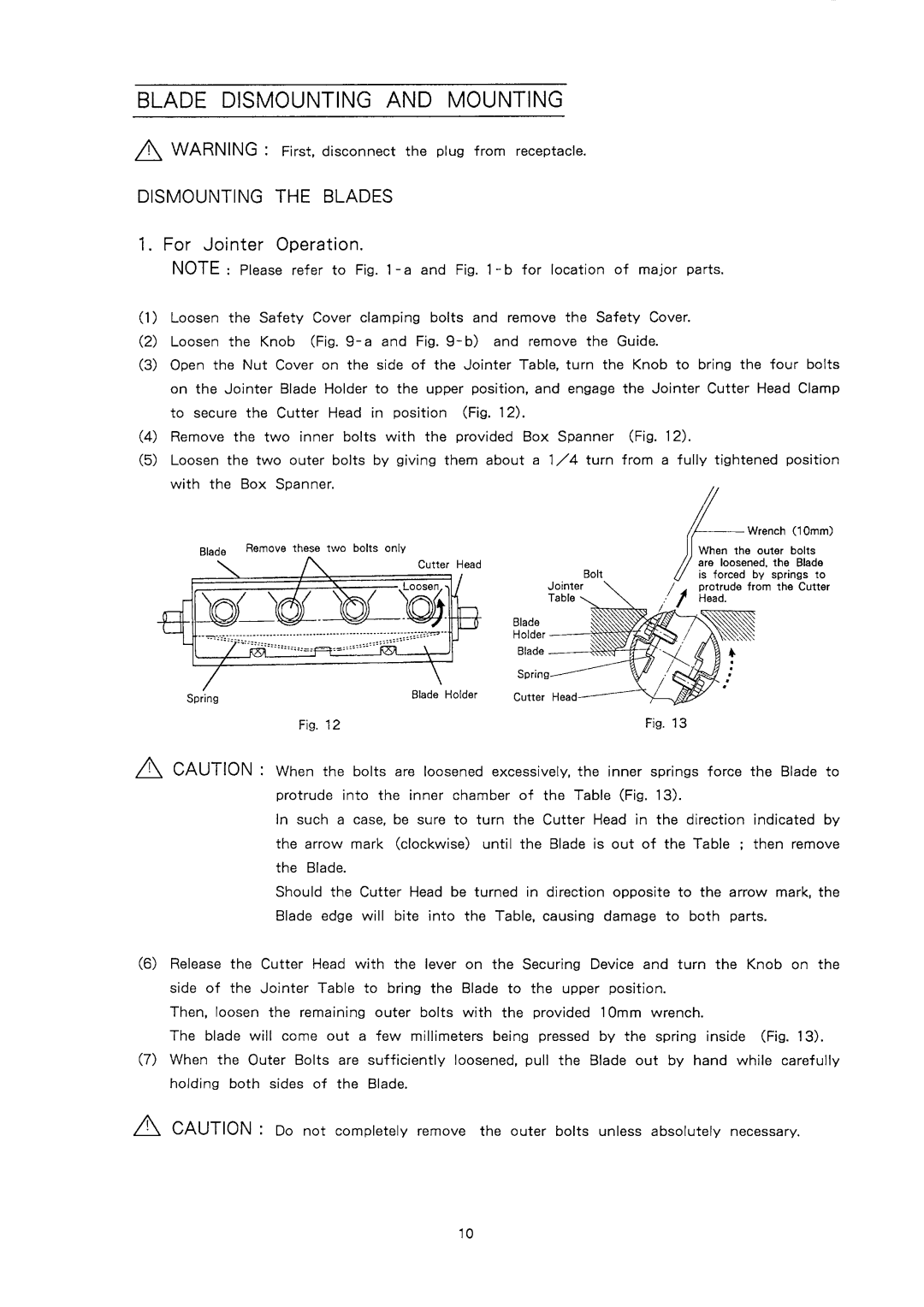 Hitachi P12RA manual 