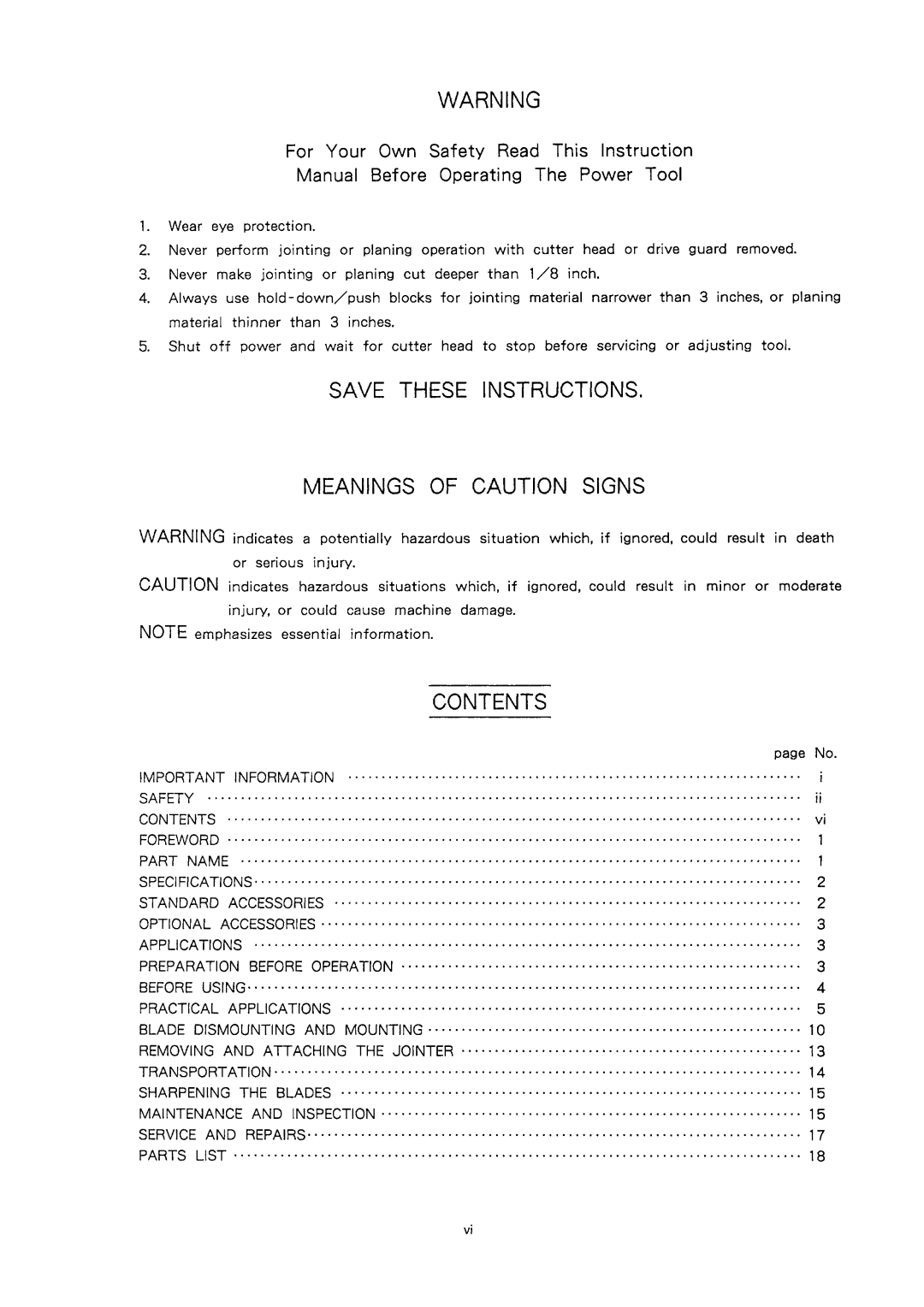 Hitachi P12RA manual 