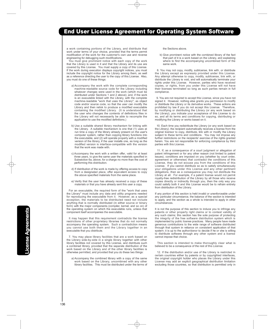 Hitachi P50H401, P55H401 important safety instructions 136 