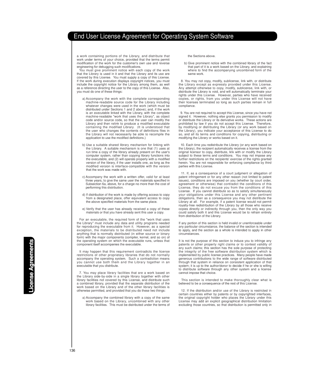 Hitachi P50H4011, P55H4011 important safety instructions 136 