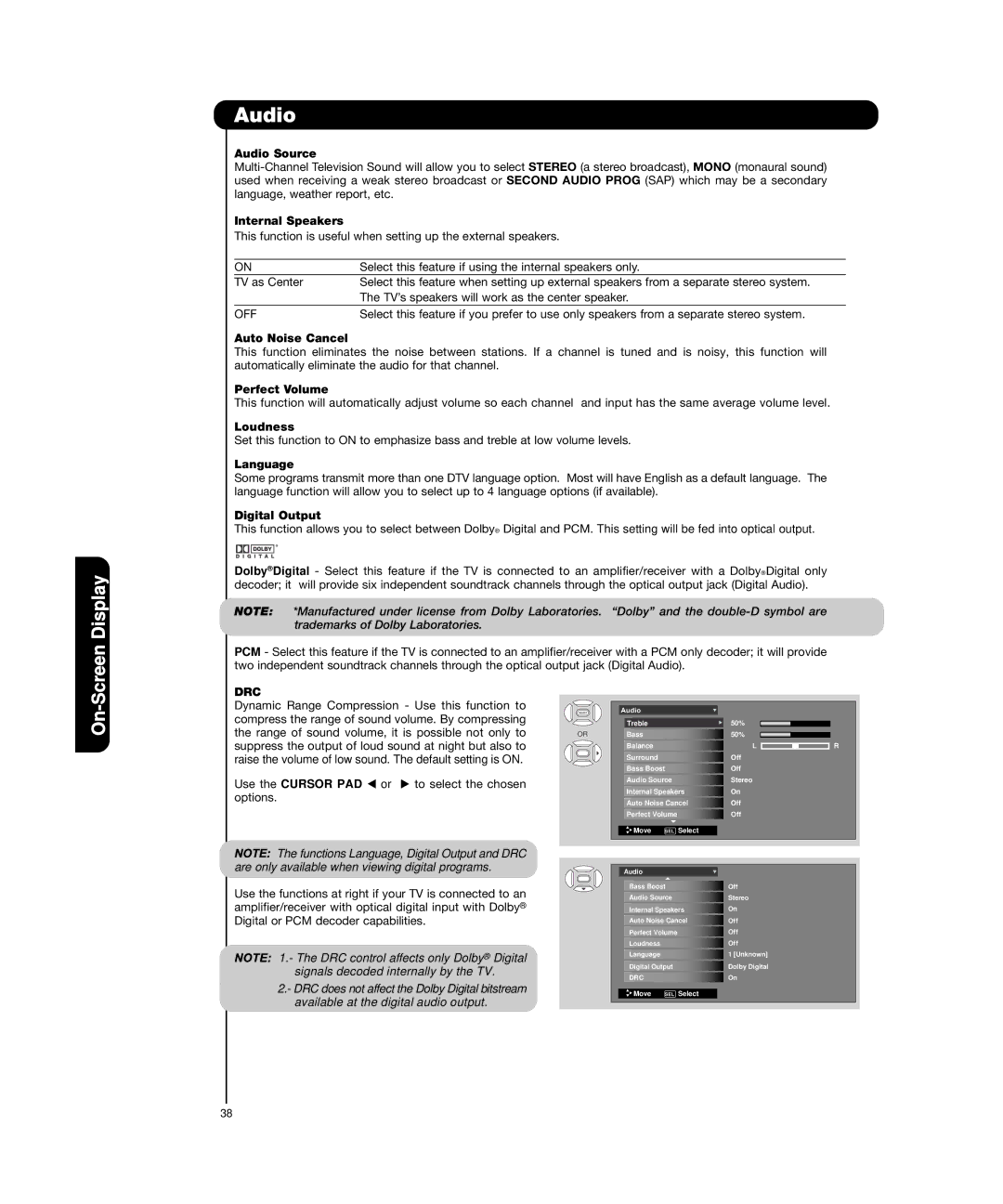 Hitachi P50H4011, P55H4011 important safety instructions Drc 