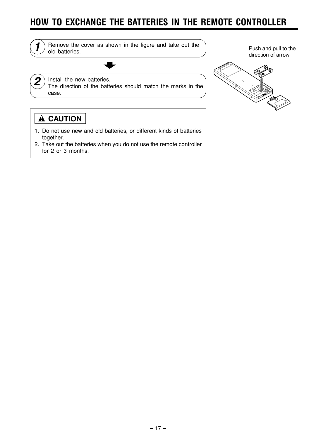 Hitachi RAS-51CHA3 instruction manual 