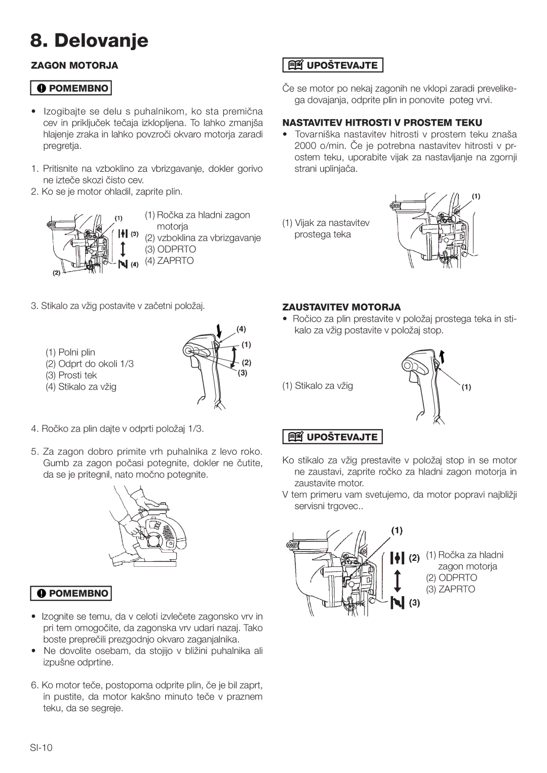 Hitachi RB160EF owner manual  $Elovanje 