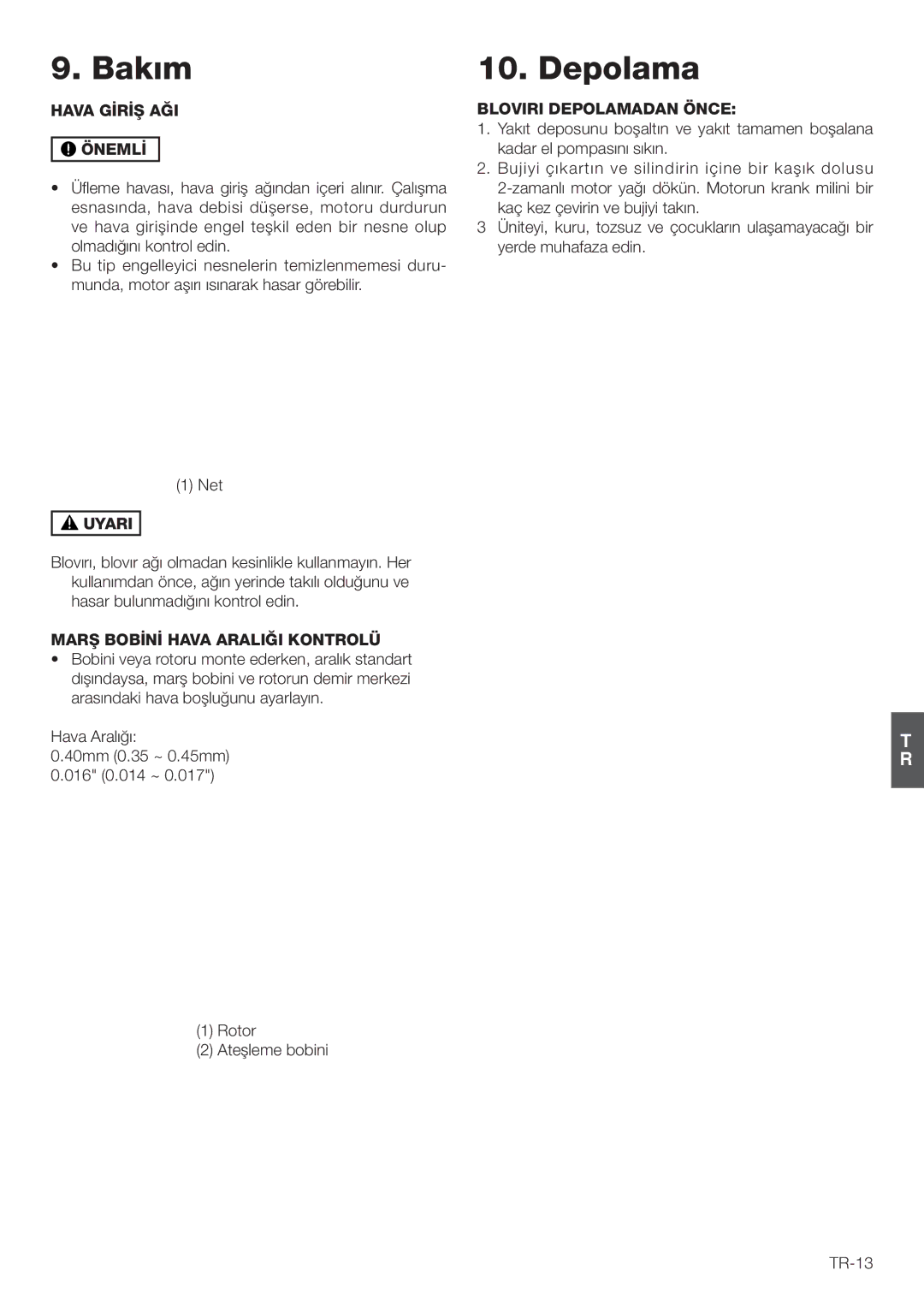 Hitachi RB160EF owner manual $Epolama, Yerde MUHAFAZAHEDIN 