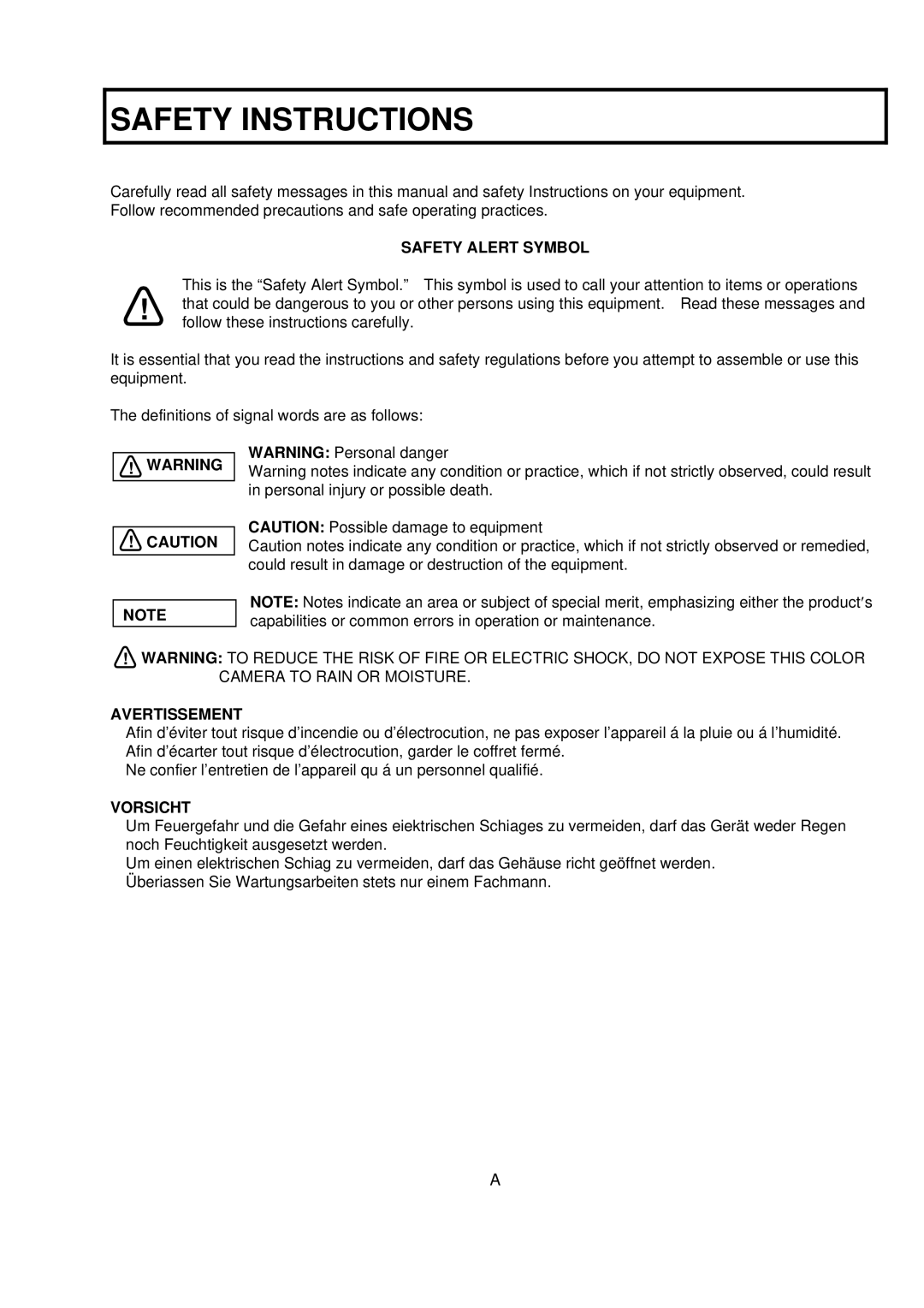 Hitachi RU- 1200JY /VR operating instructions Safety Instructions 