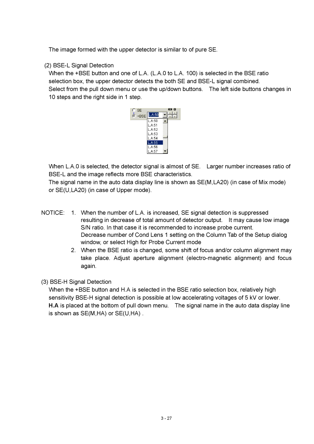 Hitachi S-4800 manual 