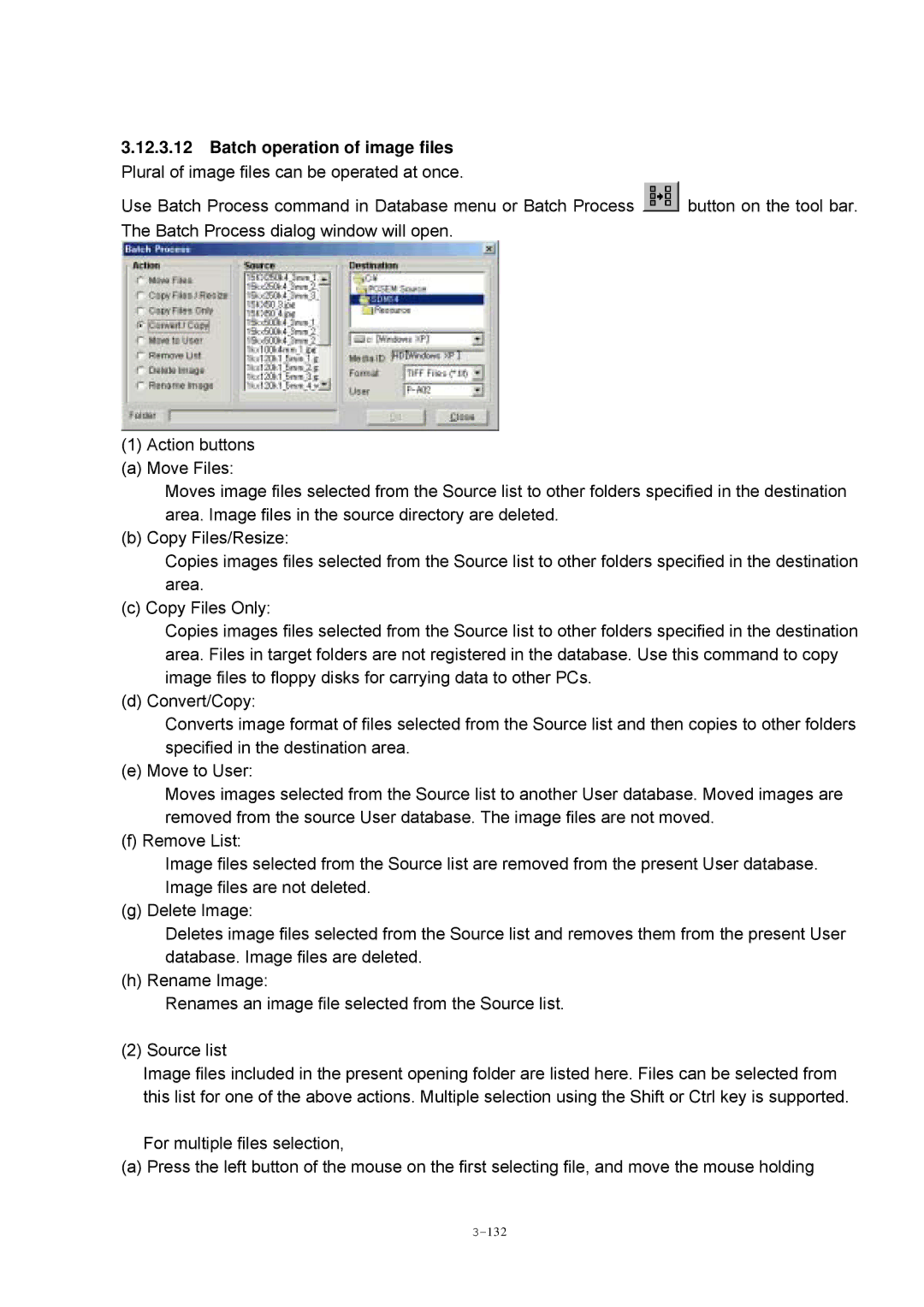 Hitachi S-4800 manual 132 