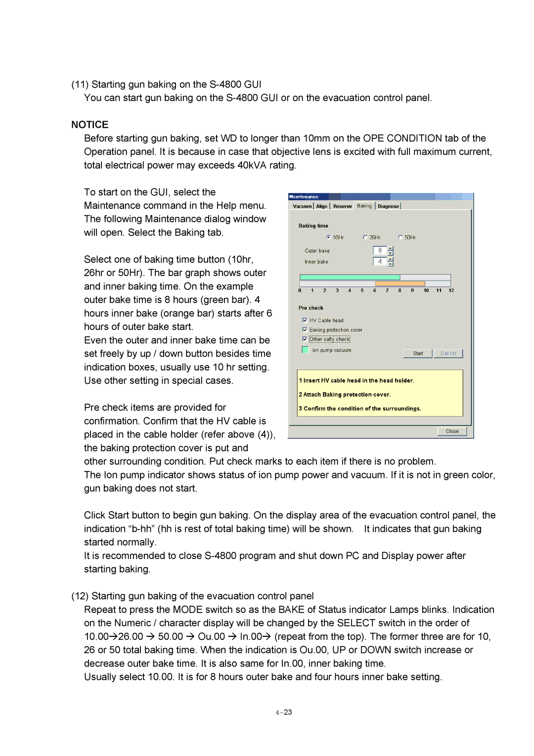 Hitachi S-4800 manual 