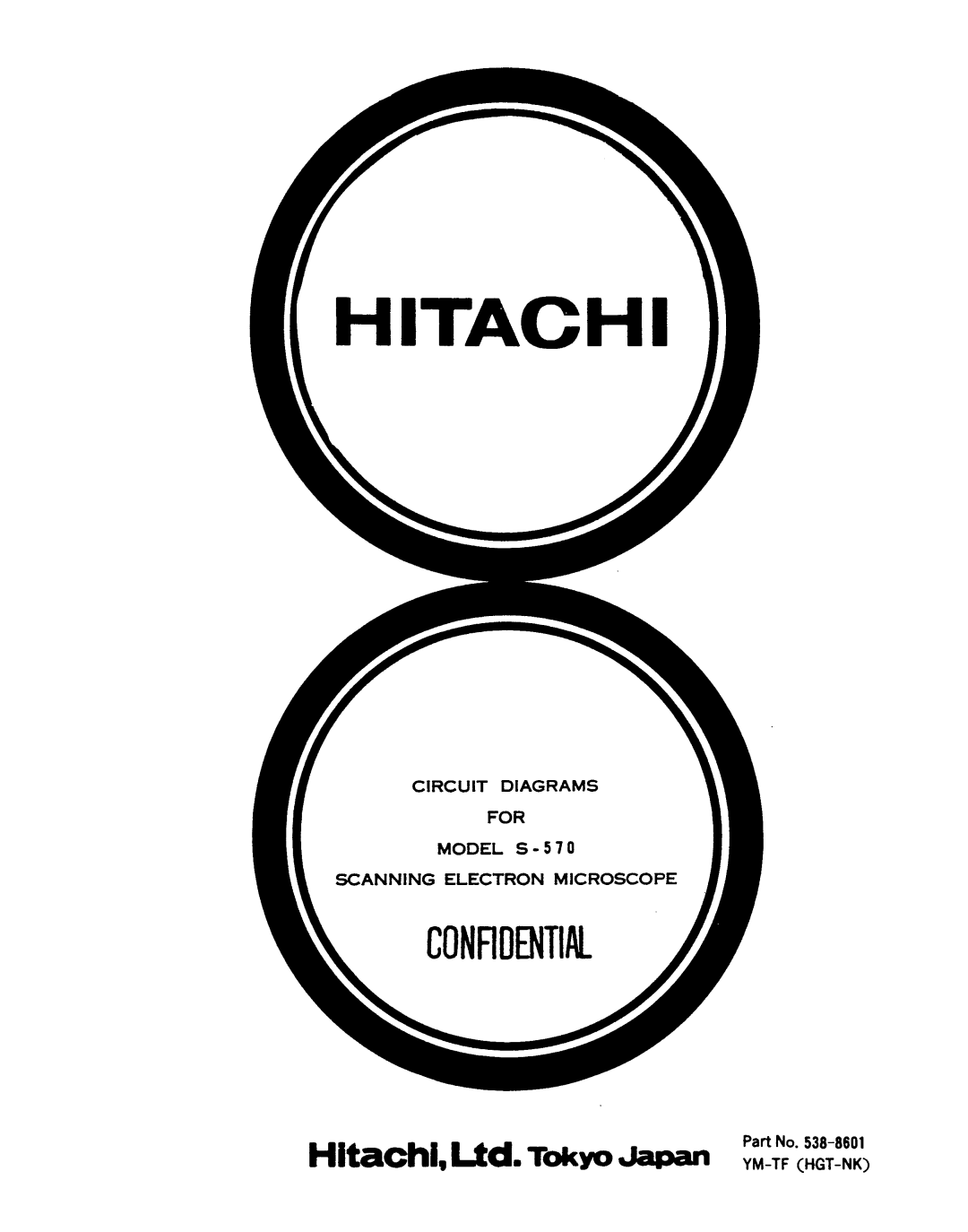 Hitachi S-570 manual 