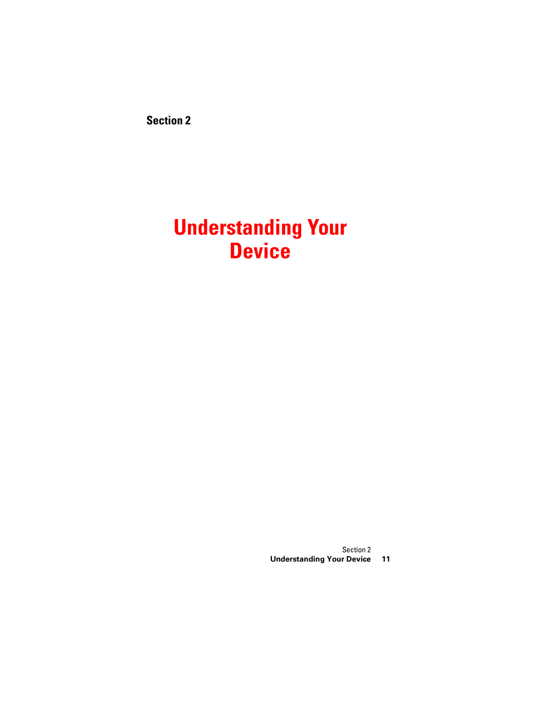 Hitachi SH-G1000 manual Understanding Your Device 