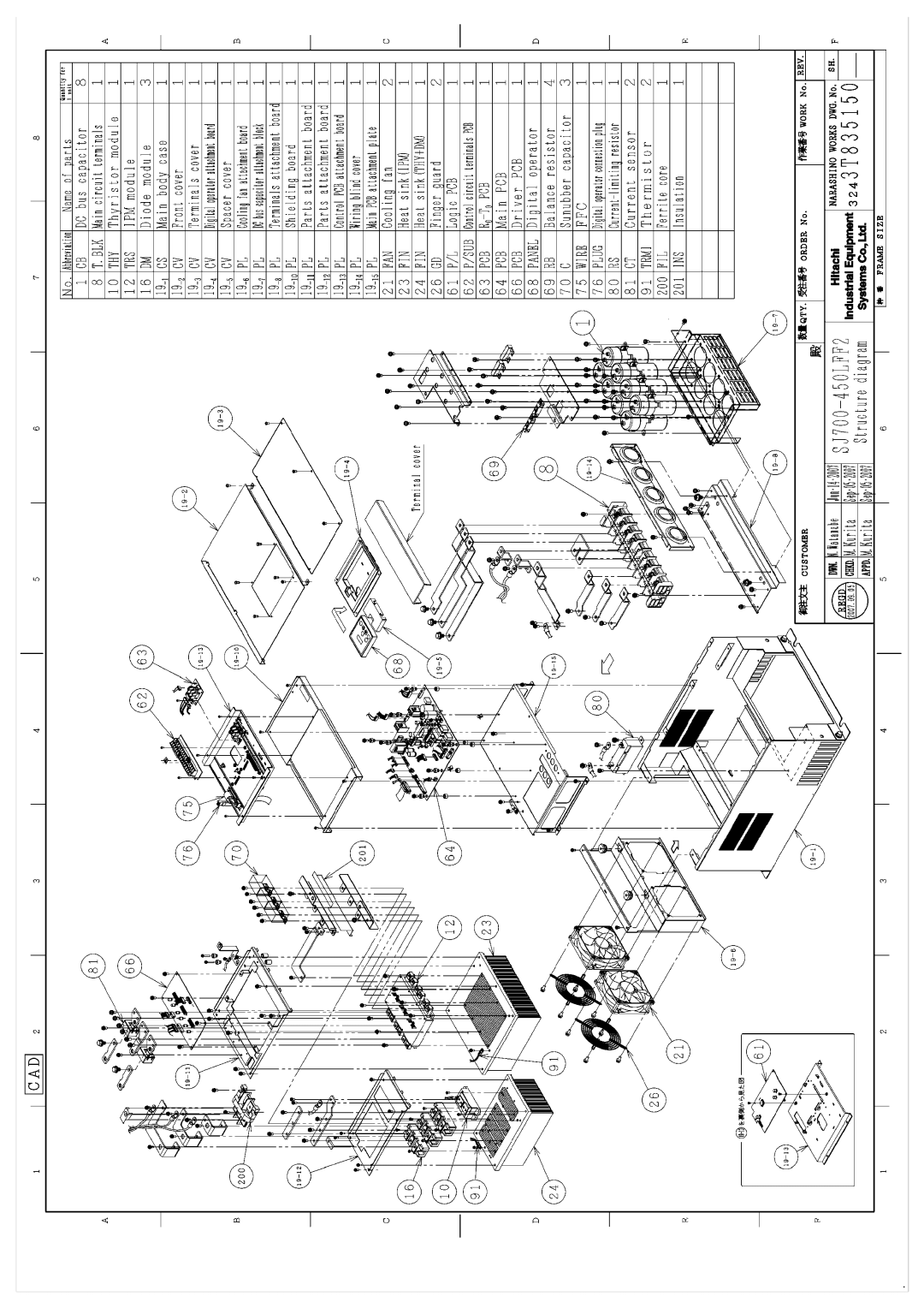 Hitachi SJ700-2 Series service manual 