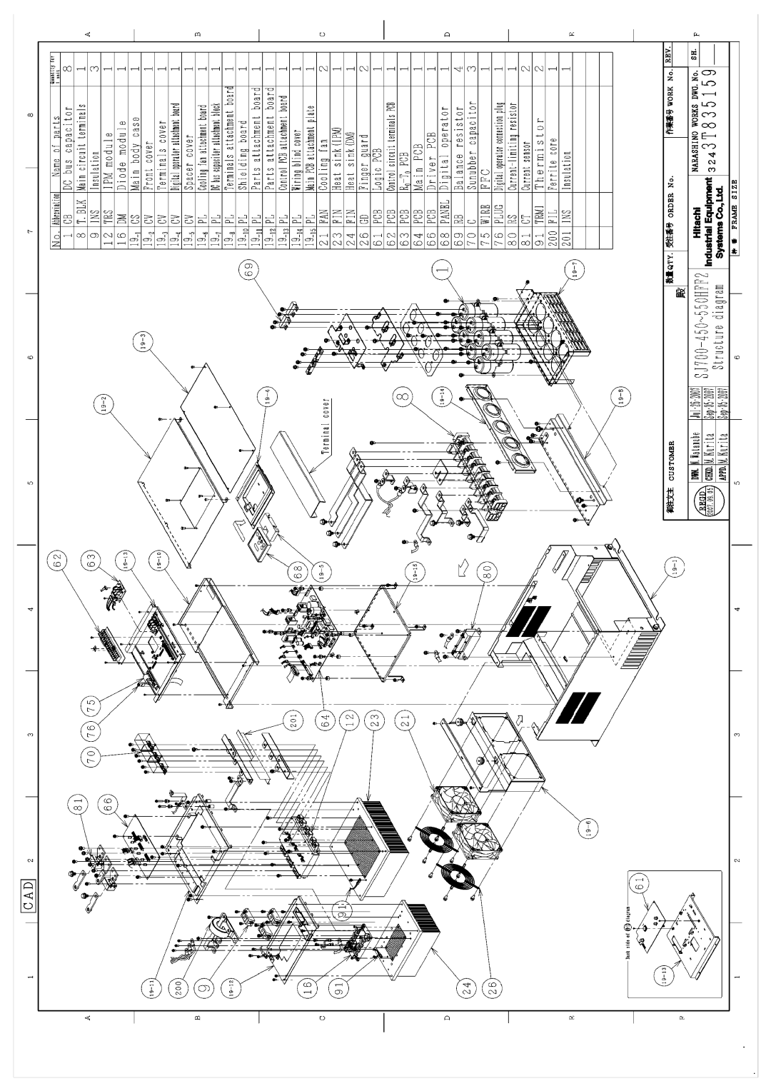 Hitachi SJ700-2 Series service manual 