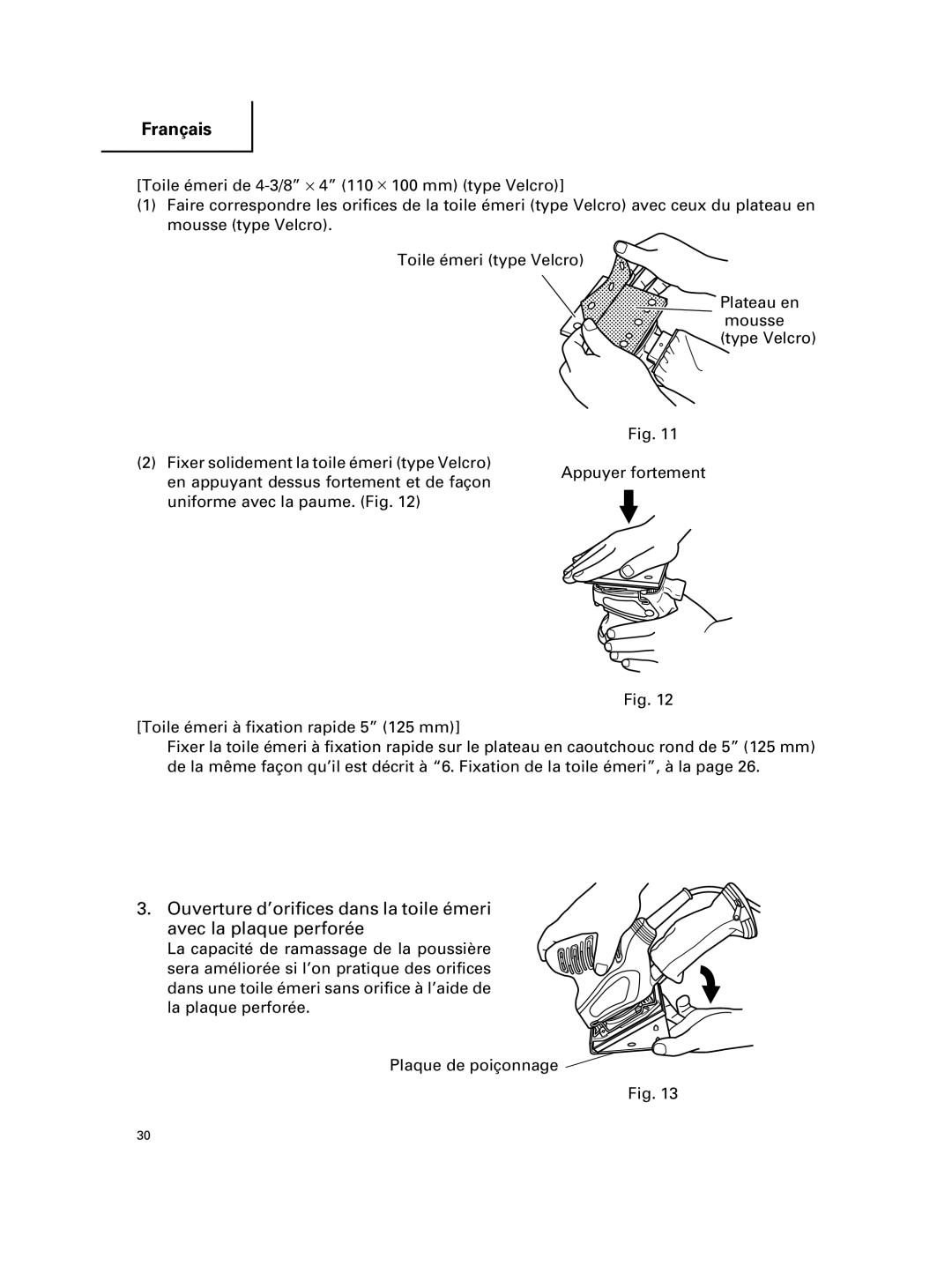 Hitachi SV 12SG instruction manual Français 