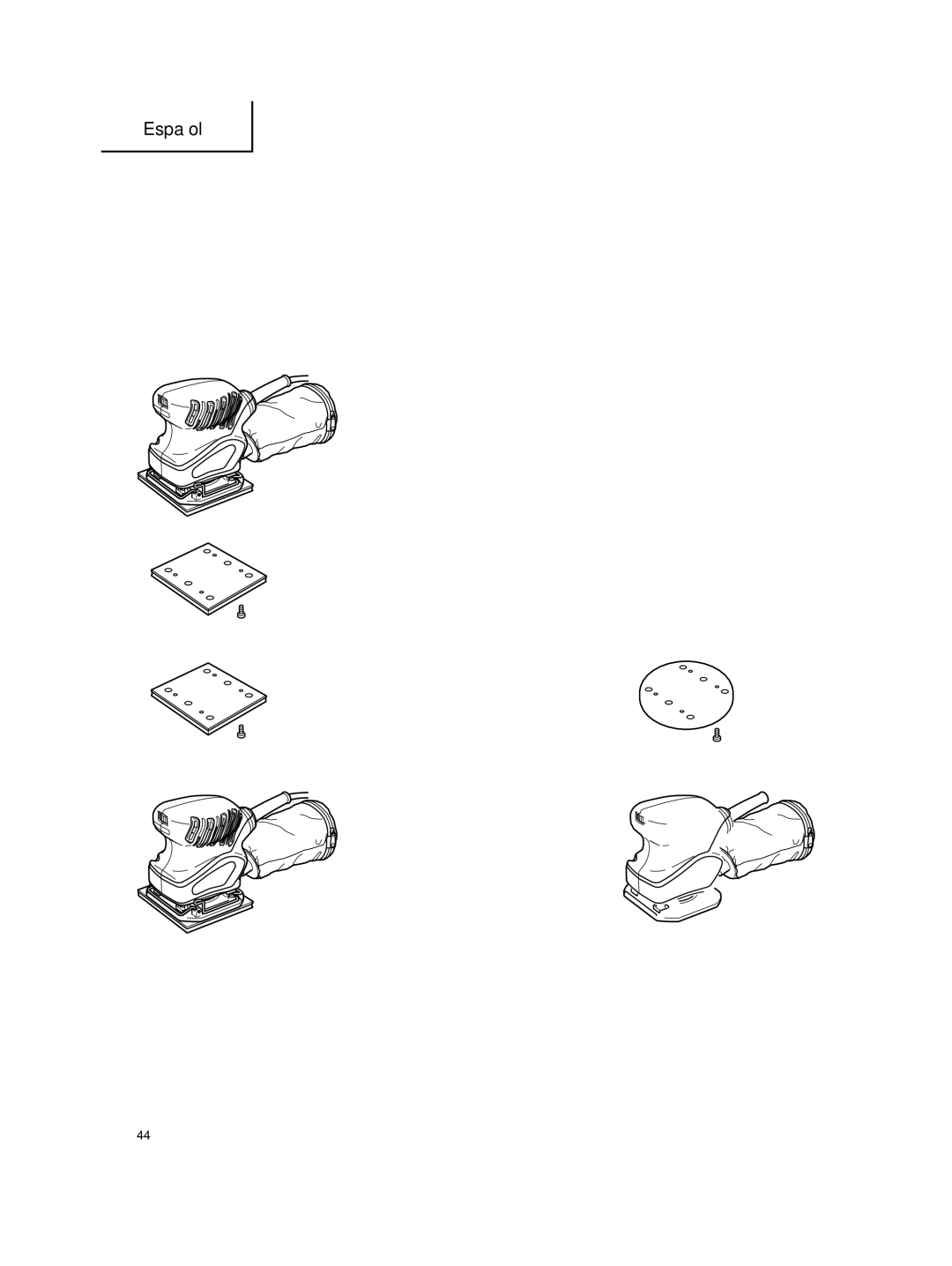 Hitachi SV 12SG instruction manual Montaje DE LOS Accesorios Opcionales 