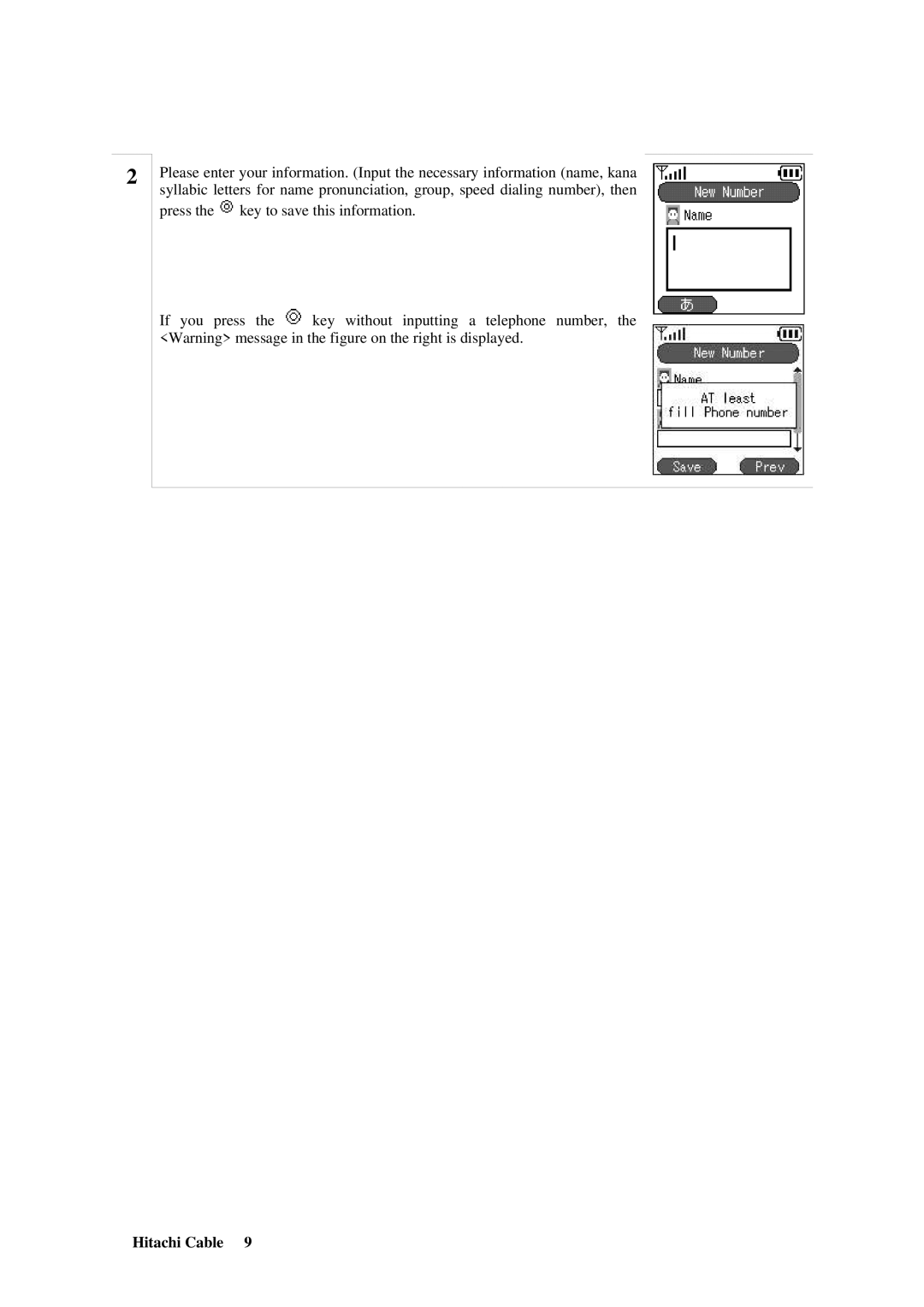 Hitachi TD61-2472 user manual Hitachi Cable 