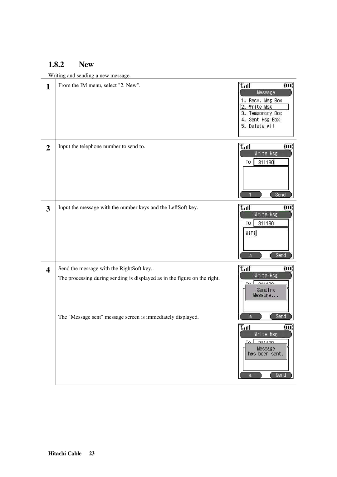 Hitachi TD61-2472 user manual 2 New 