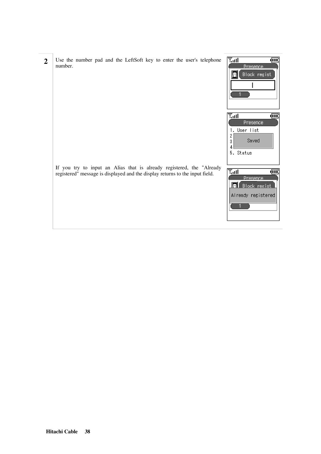 Hitachi TD61-2472 user manual Hitachi Cable 