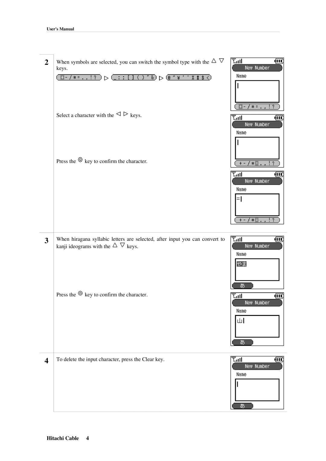 Hitachi TD61-2472 user manual Hitachi Cable 