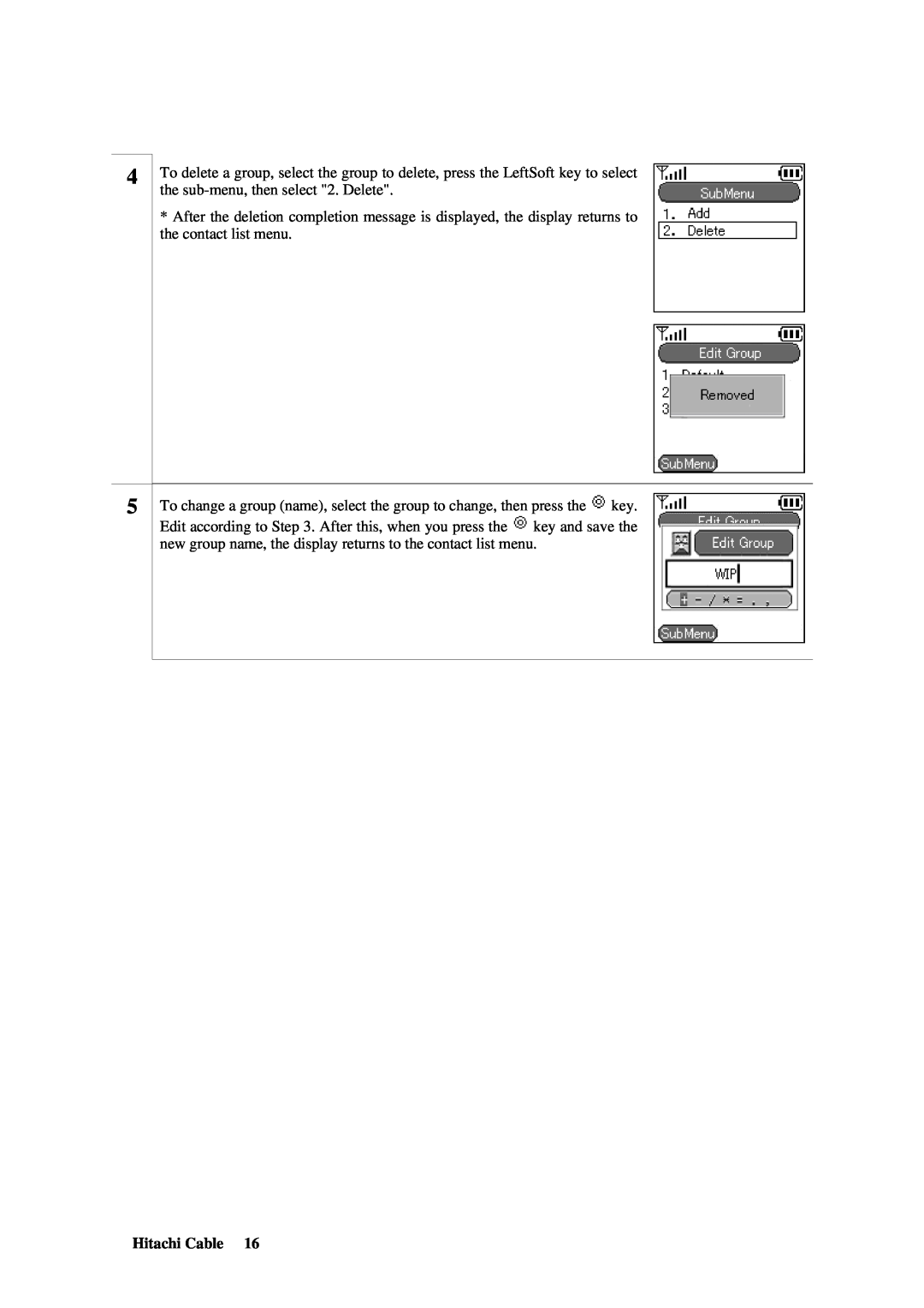 Hitachi TD61-2472 user manual 