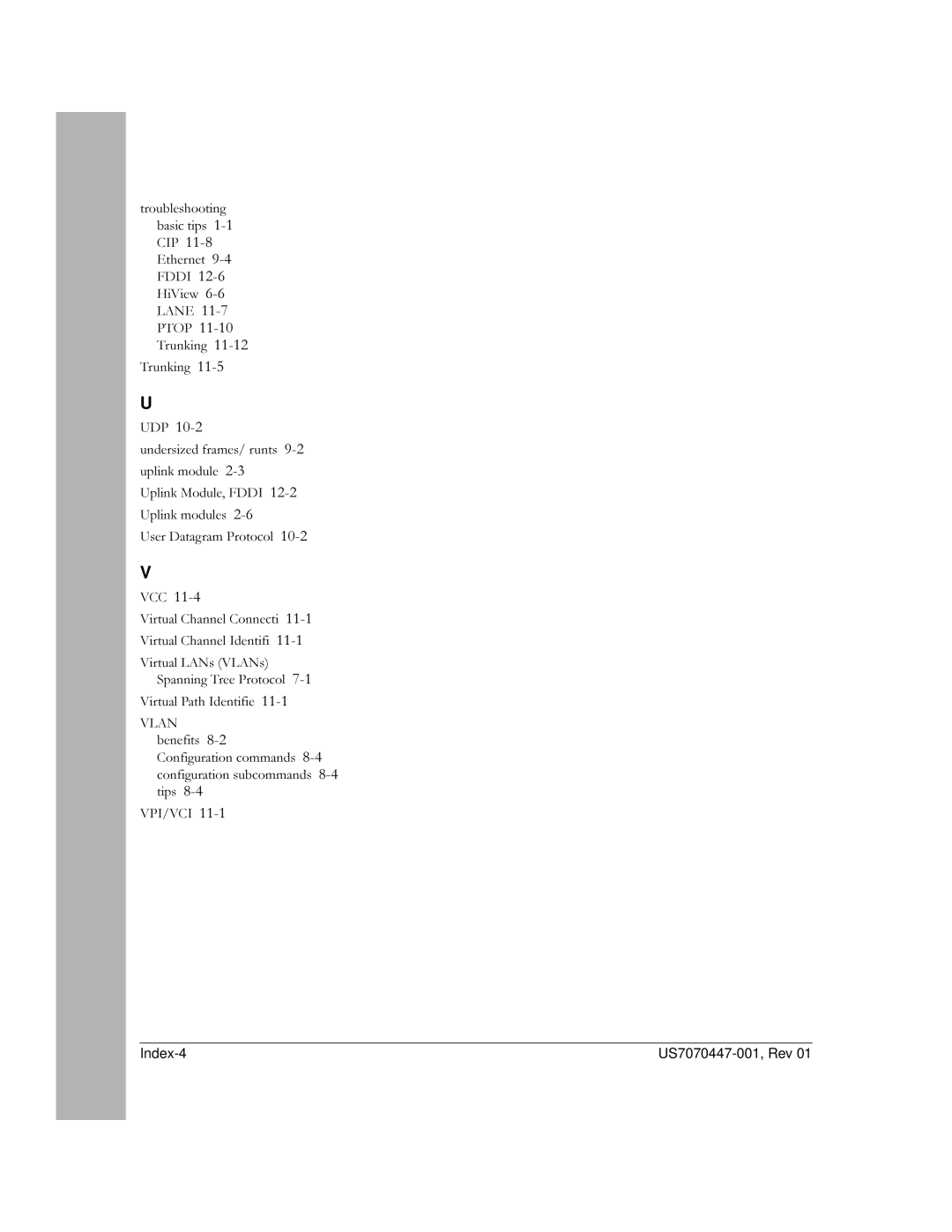 Hitachi US7070447-001 manual ?U?B*,8 