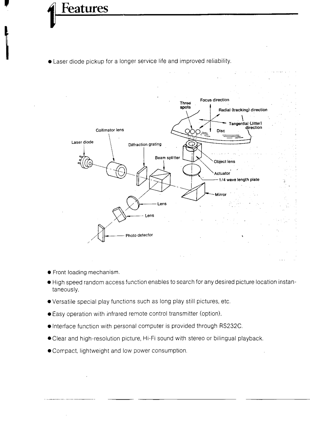 Hitachi VIP9550 manual 