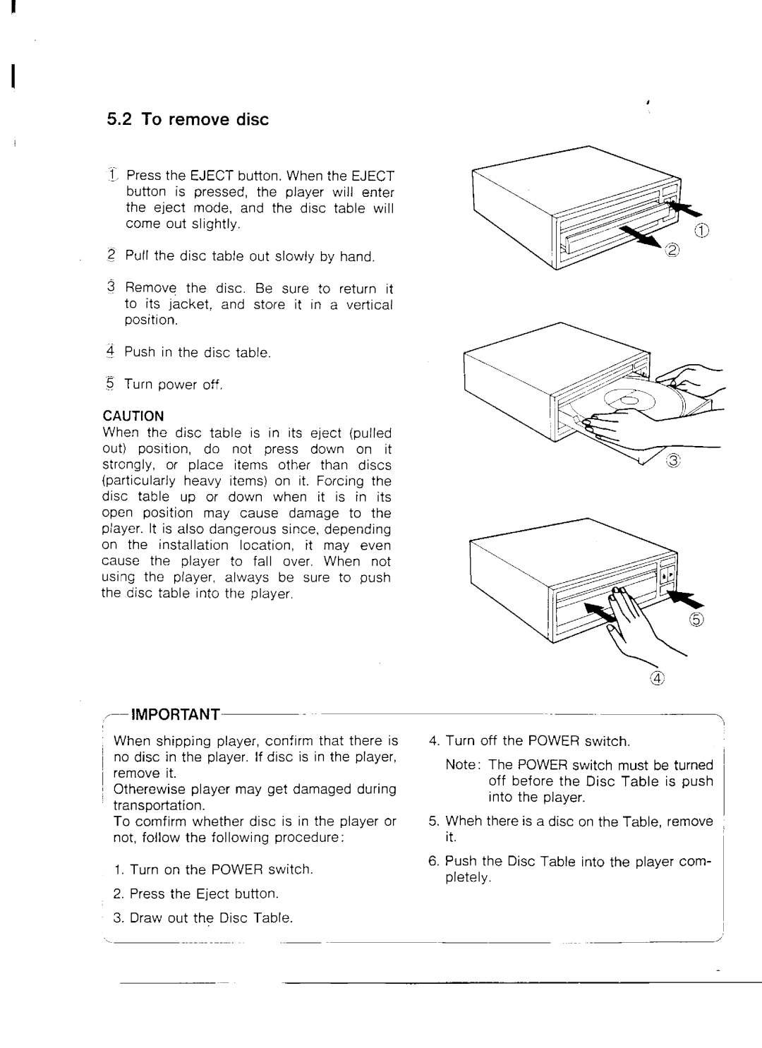 Hitachi VIP9550 manual 