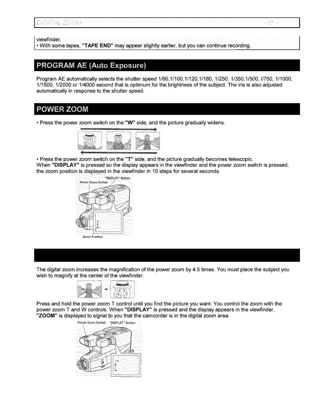 Hitachi VM-6400A instruction manual 