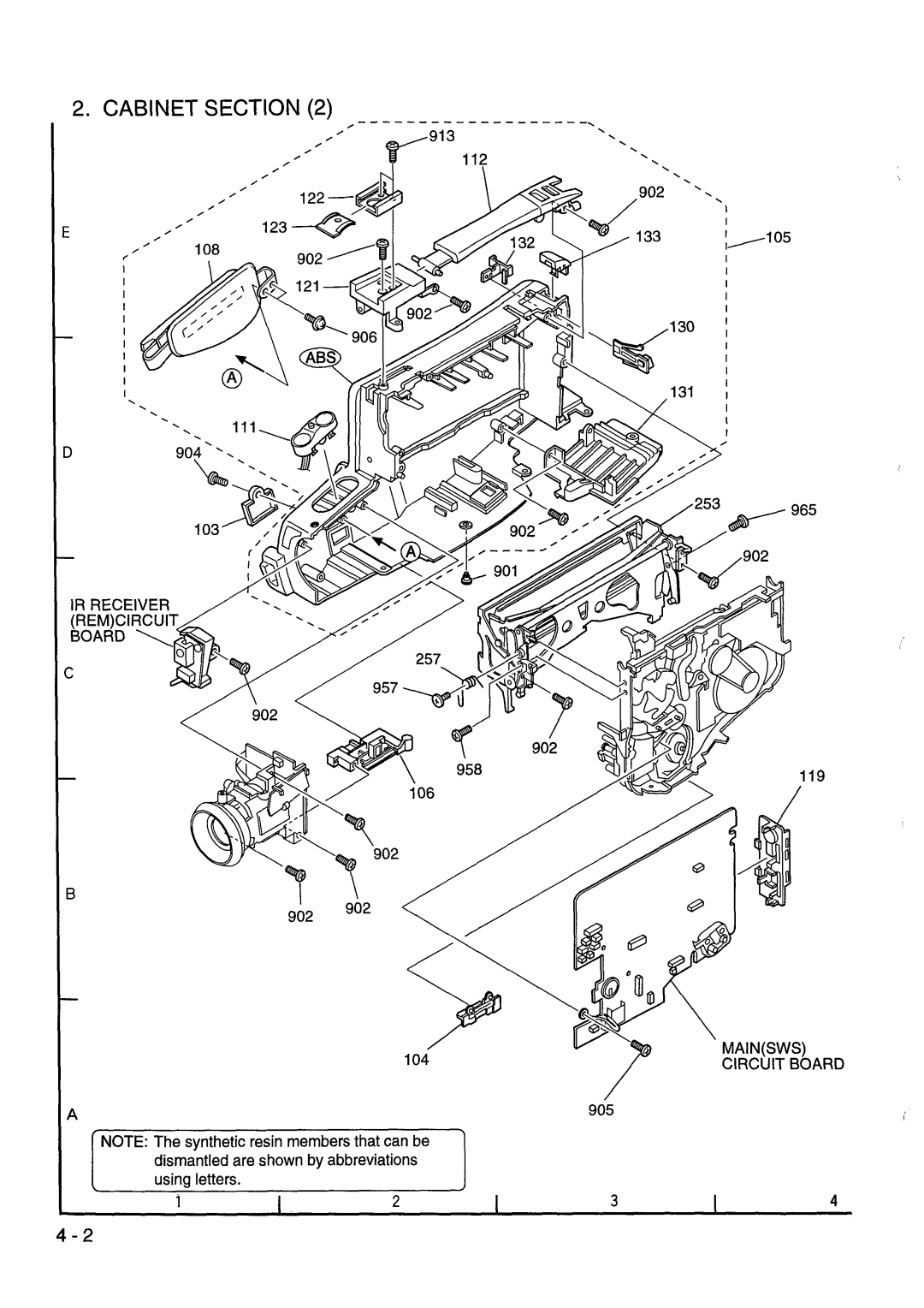 Hitachi VM-ACV23E, VM-8300ES manual 