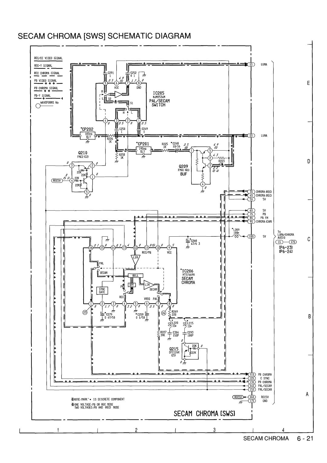 Hitachi VM-ACV23E, VM-8300ES manual 