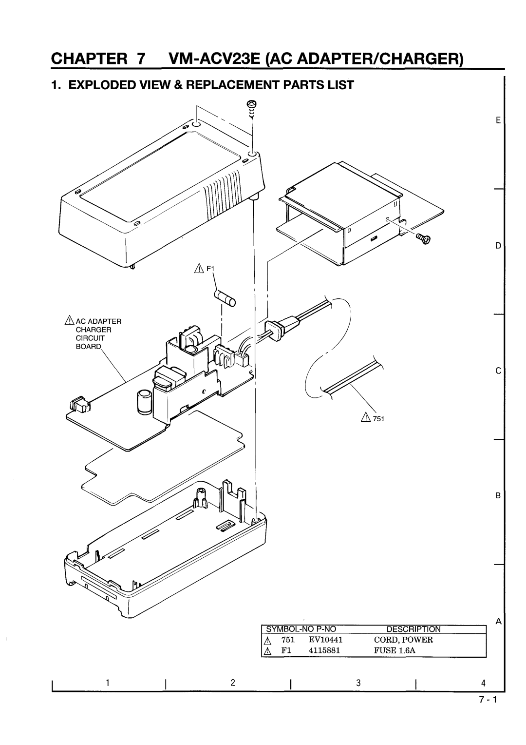 Hitachi VM-ACV23E, VM-8300ES manual 