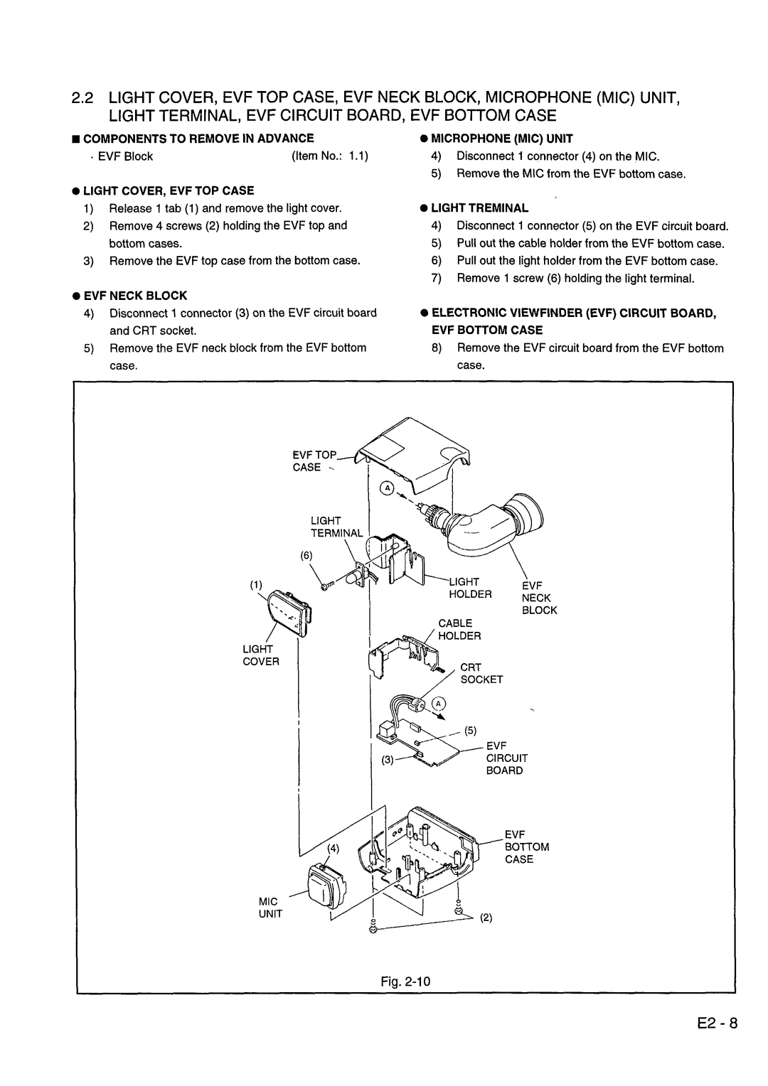 Hitachi VM-8300ES, VM-ACV23E manual 