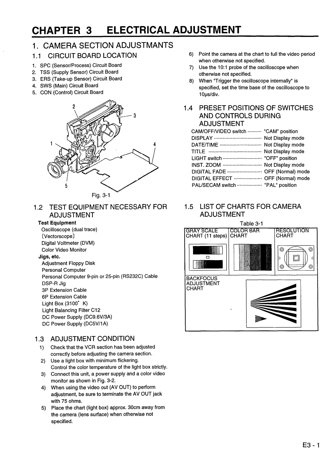Hitachi VM-8300ES, VM-ACV23E manual 