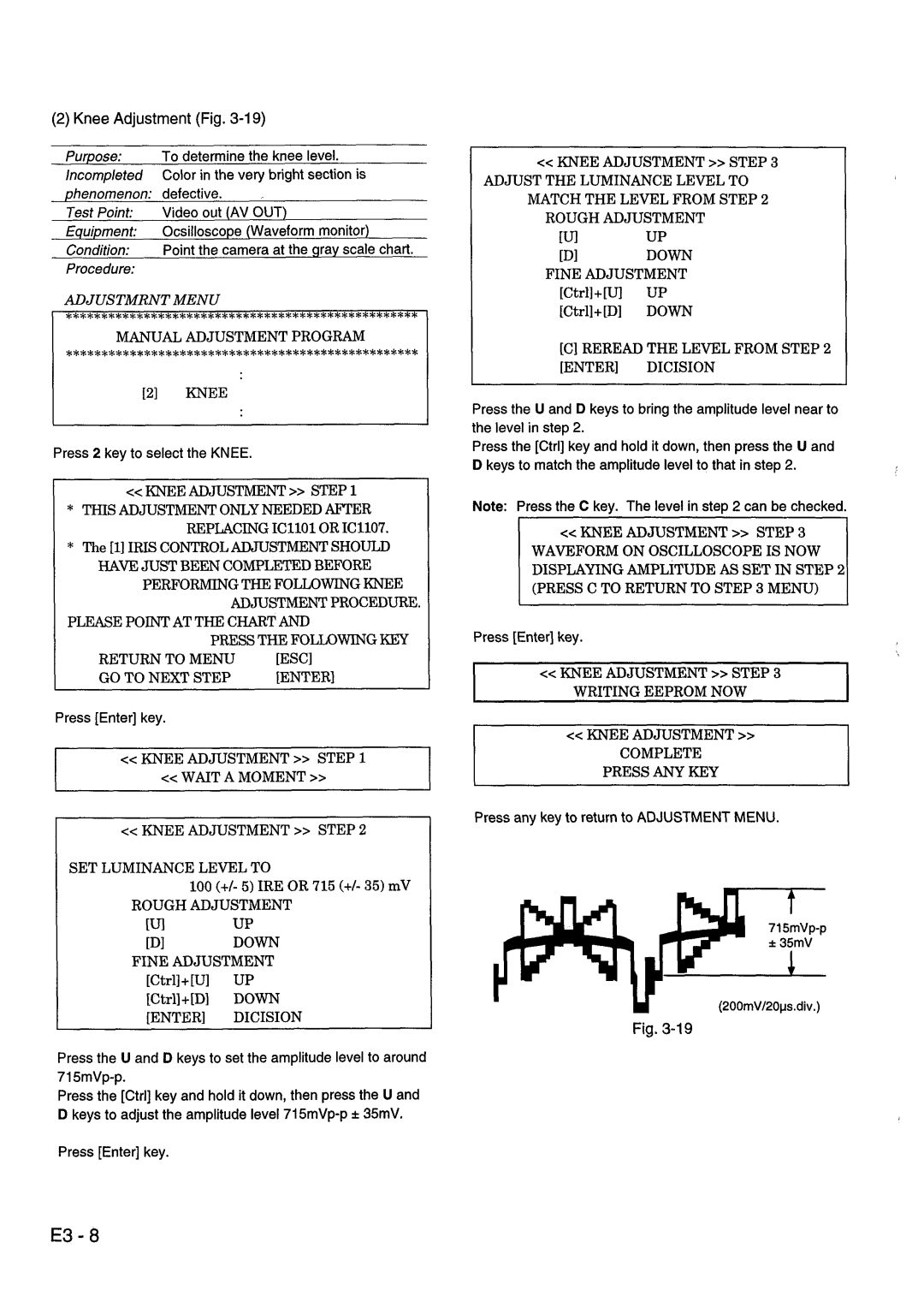 Hitachi VM-ACV23E, VM-8300ES manual 