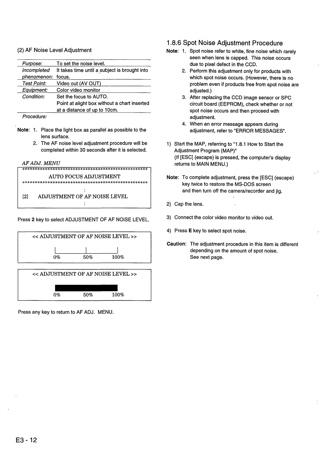 Hitachi VM-ACV23E, VM-8300ES manual 
