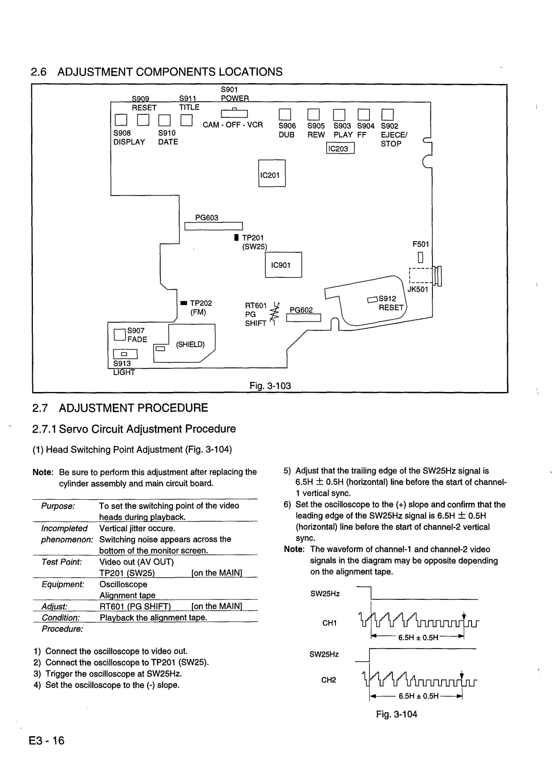 Hitachi VM-ACV23E, VM-8300ES manual 