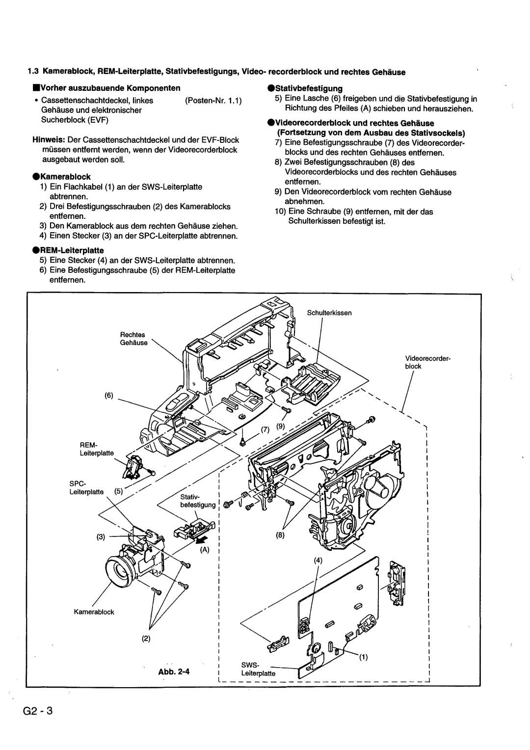 Hitachi VM-ACV23E, VM-8300ES manual 