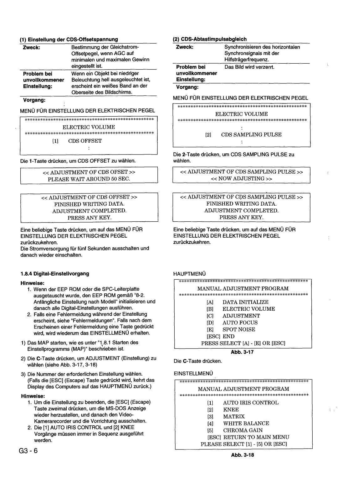 Hitachi VM-ACV23E, VM-8300ES manual 