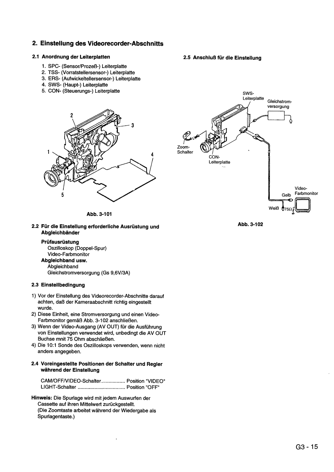 Hitachi VM-8300ES, VM-ACV23E manual 