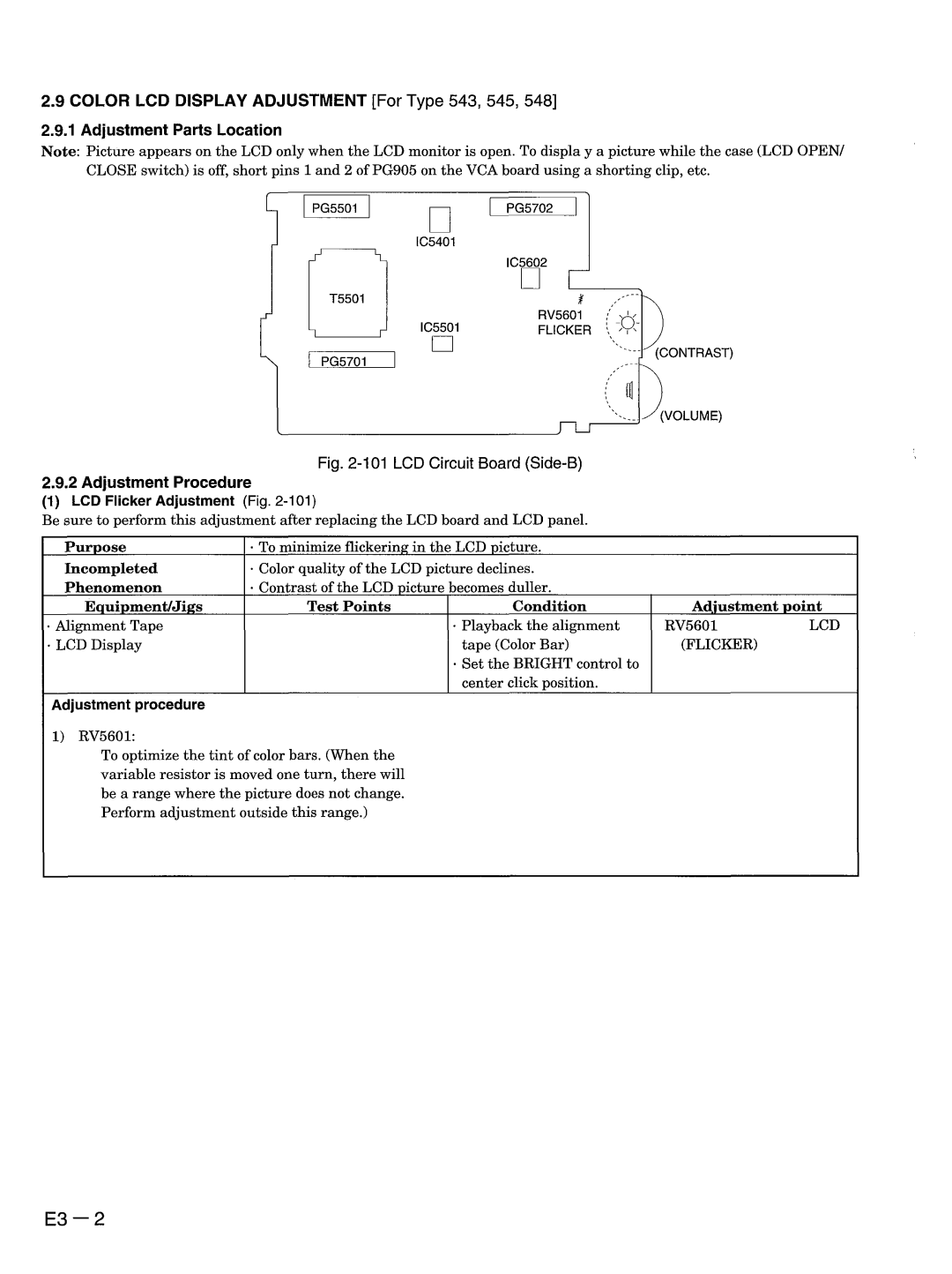Hitachi VM-E330E manual