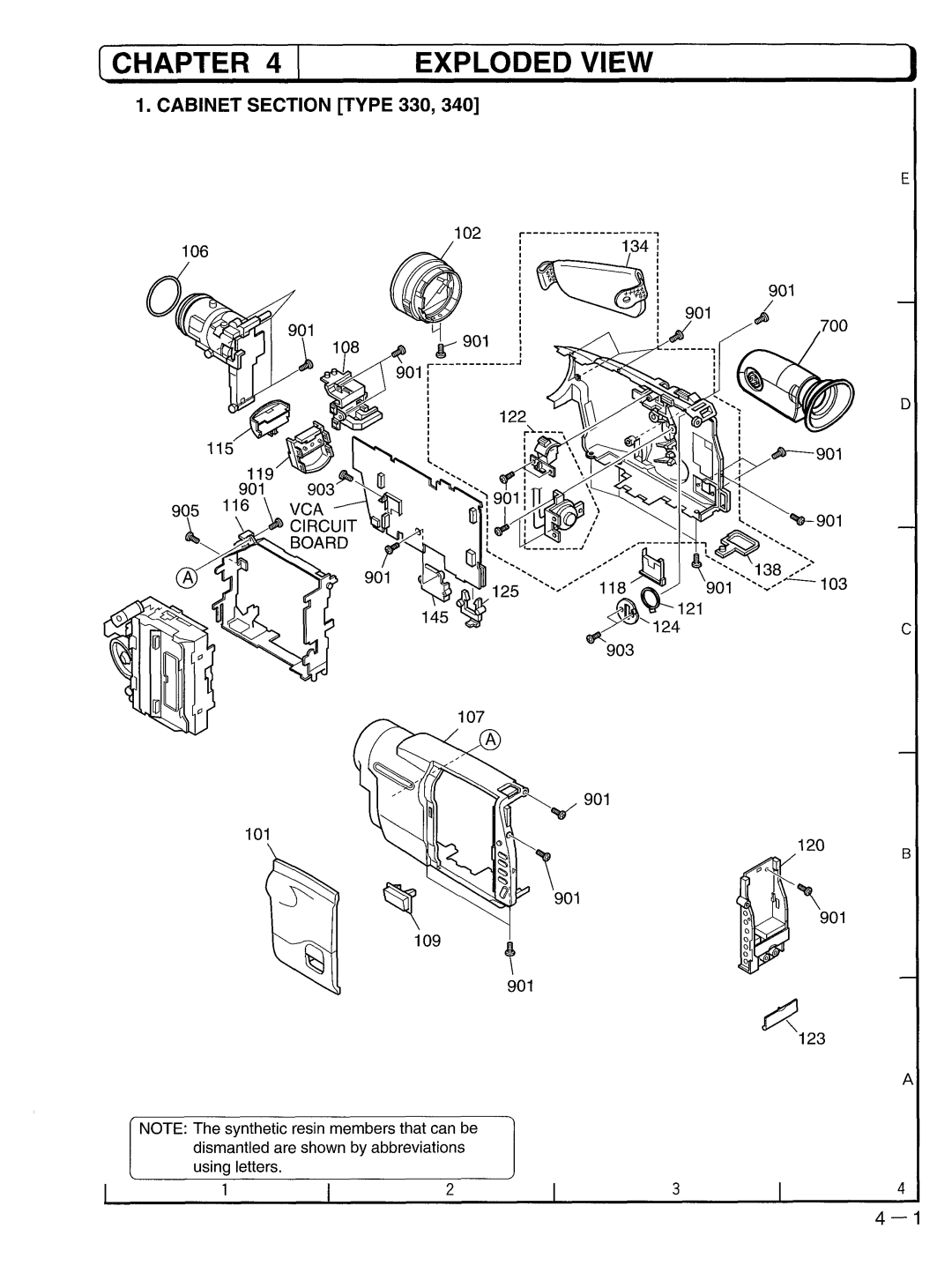 Hitachi VM-E330E manual