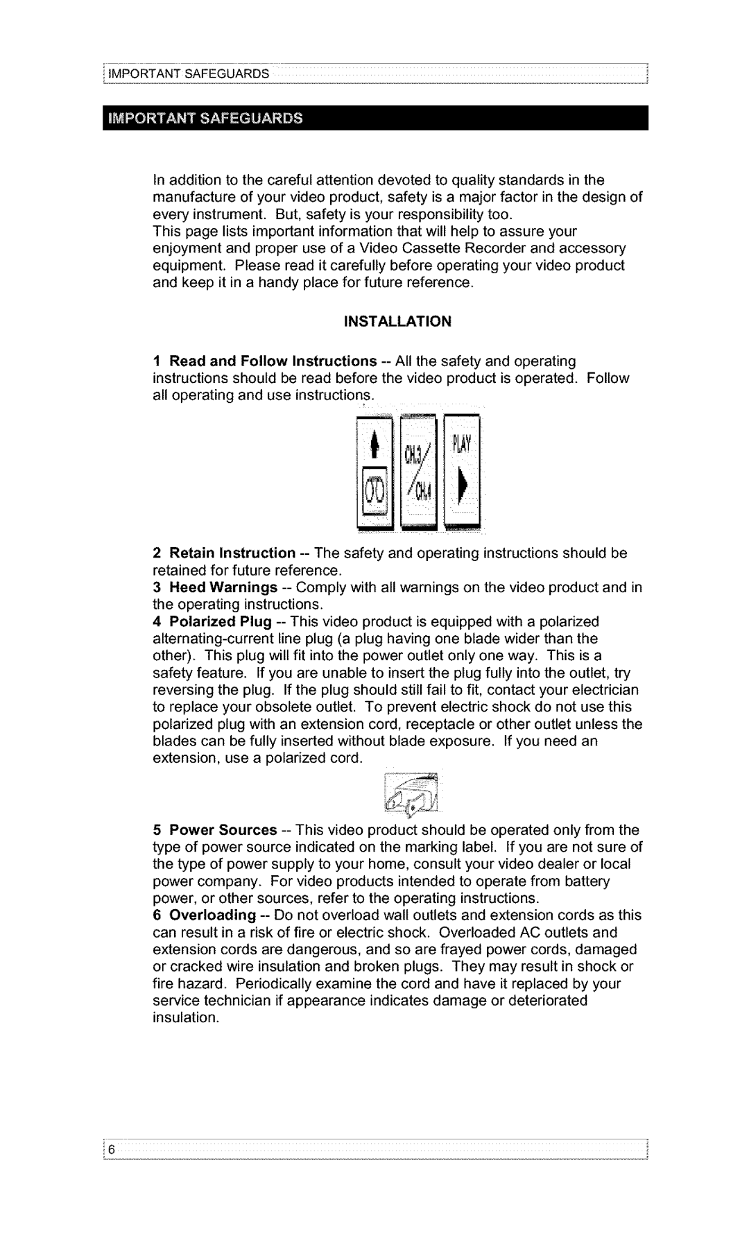 Hitachi VT-F382A owner manual It Ei 