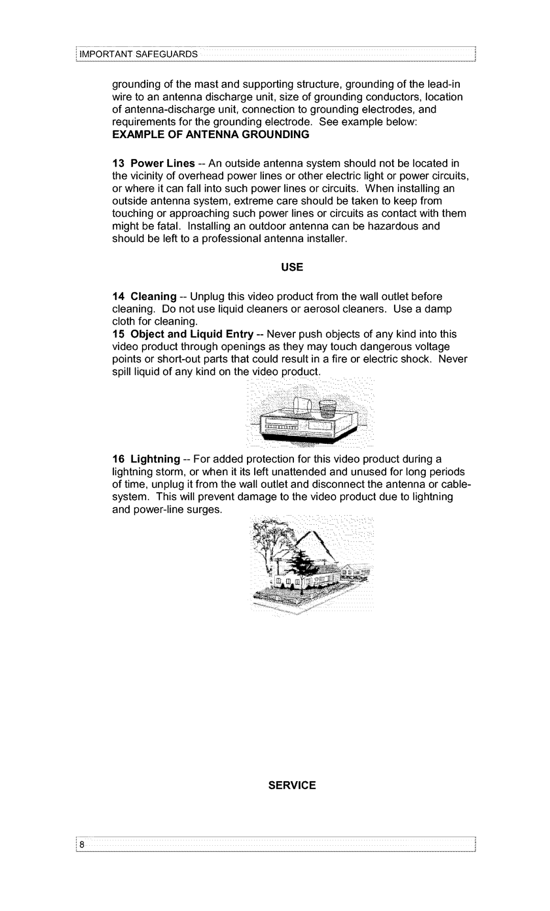 Hitachi VT-F382A owner manual Use 