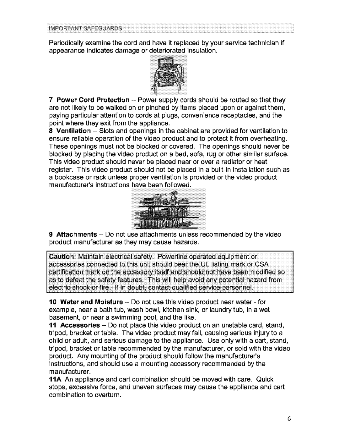 Hitachi VT-FX613A owner manual Attachments, 6rfi fe 