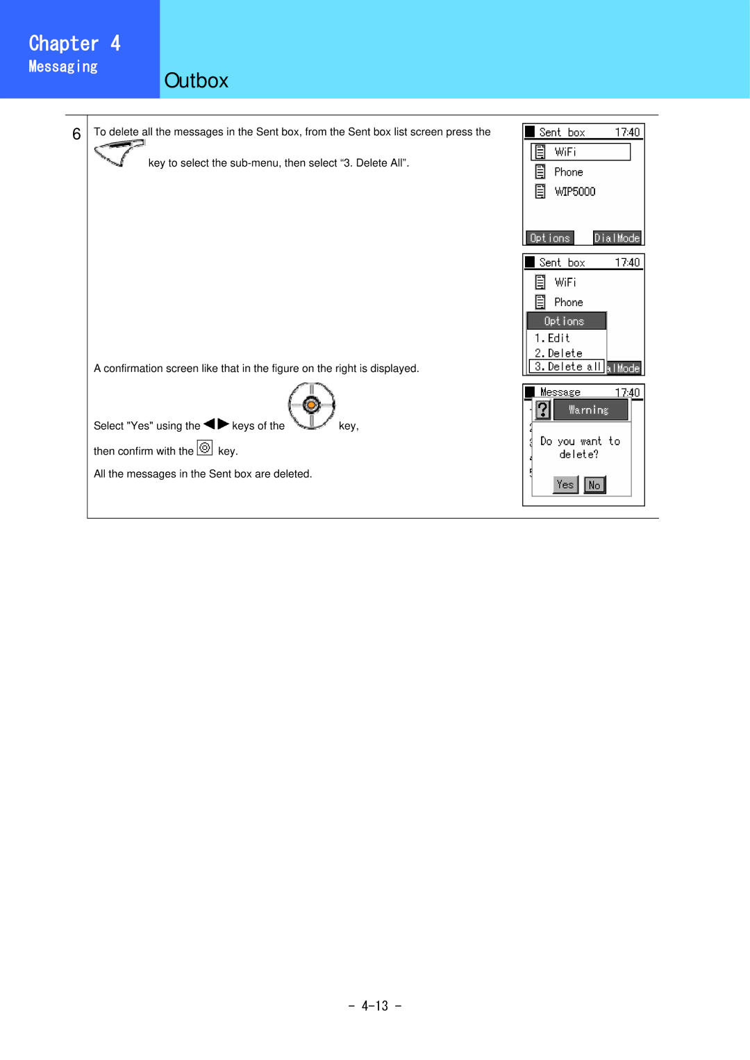 Hitachi WirelessIP 5000 user manual Chapter 