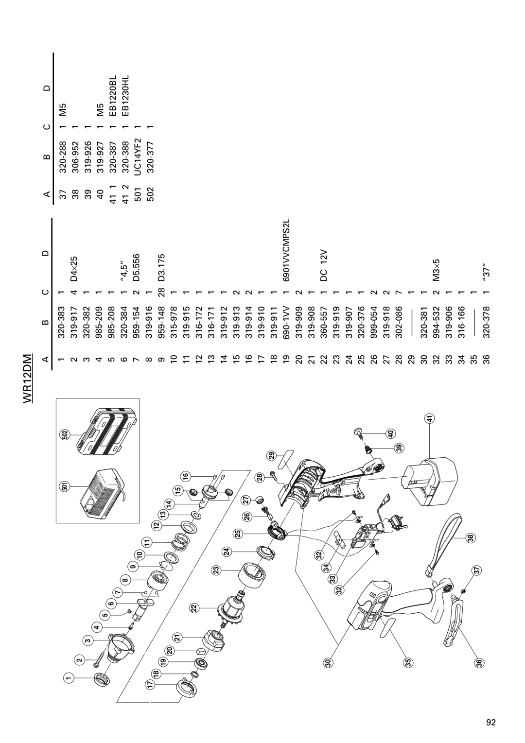 Hitachi WR 12DM, WR 9DM manual UC14YF2, 6901VVCMPS2L 