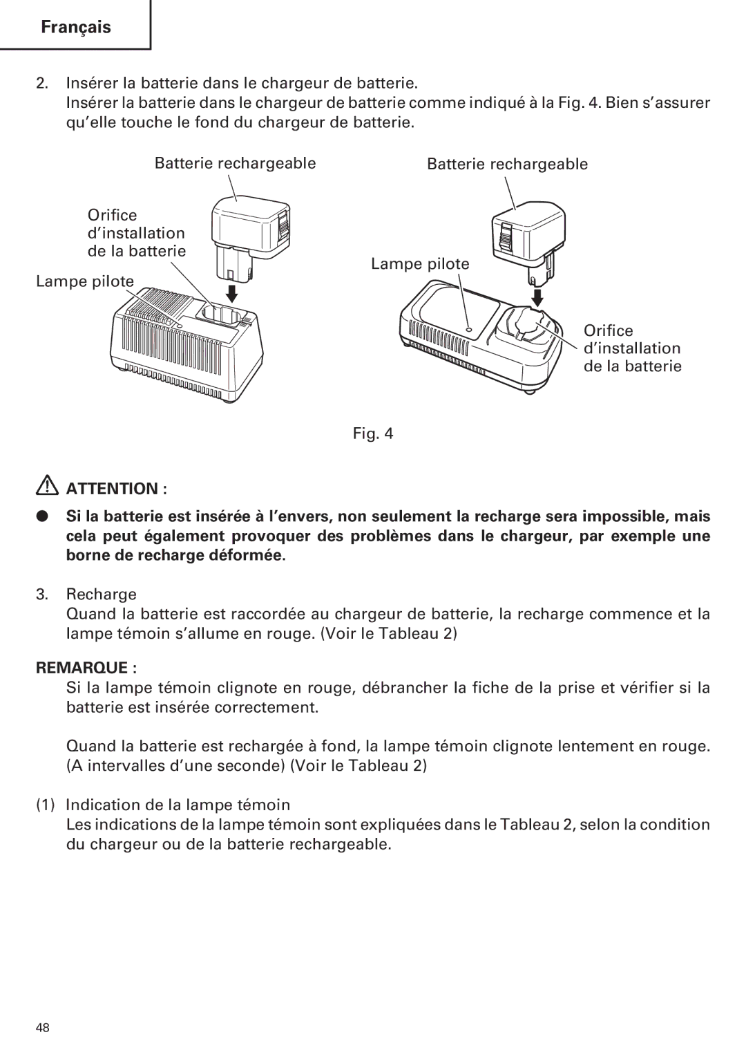 Hitachi WR9DM2, WR12DM2, WH12DM2, WH9DM2 instruction manual Français 