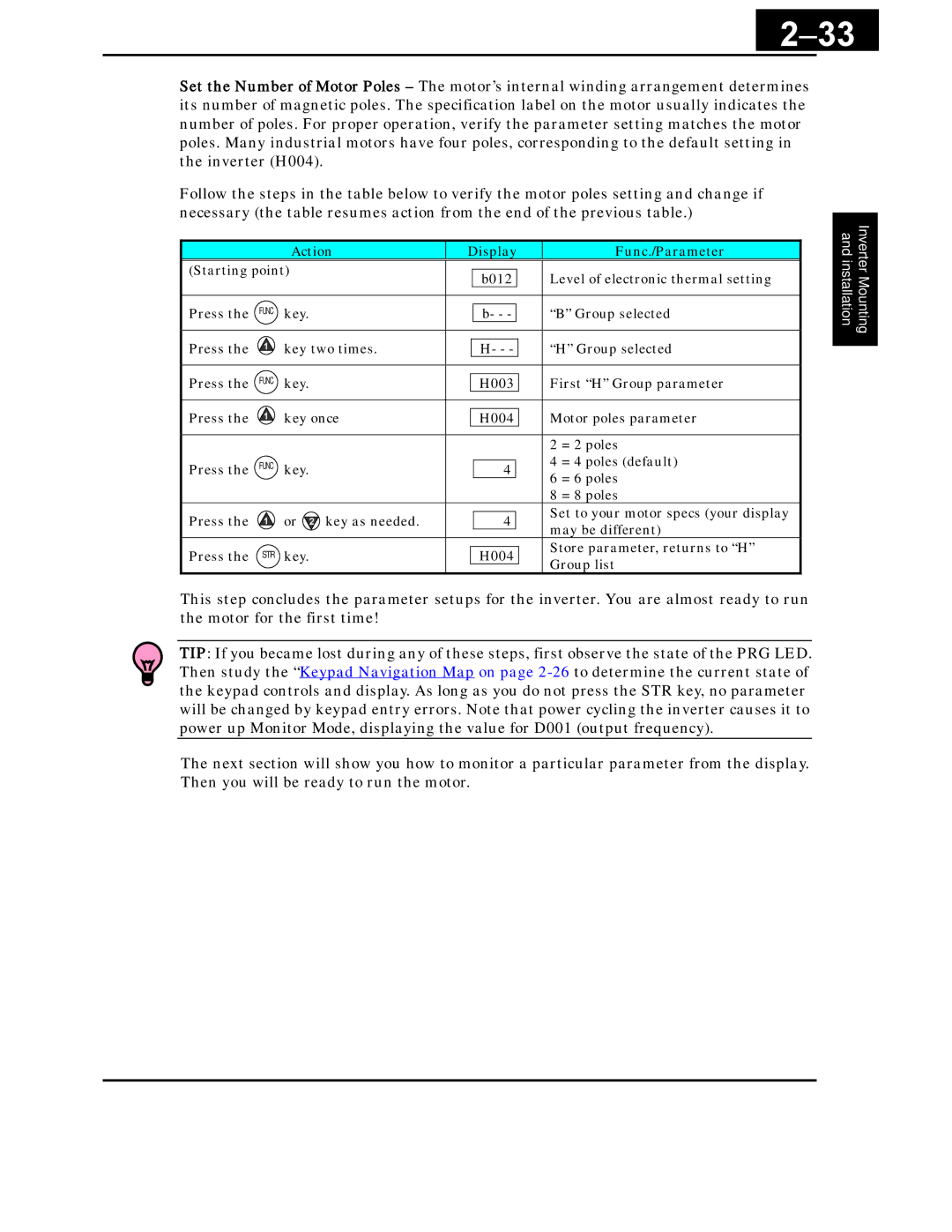 Hitachi X200 Series instruction manual 33 