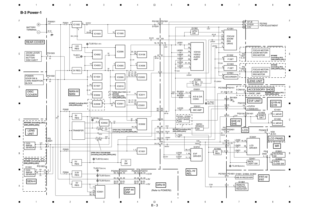 Hitachi service manual Power-1 