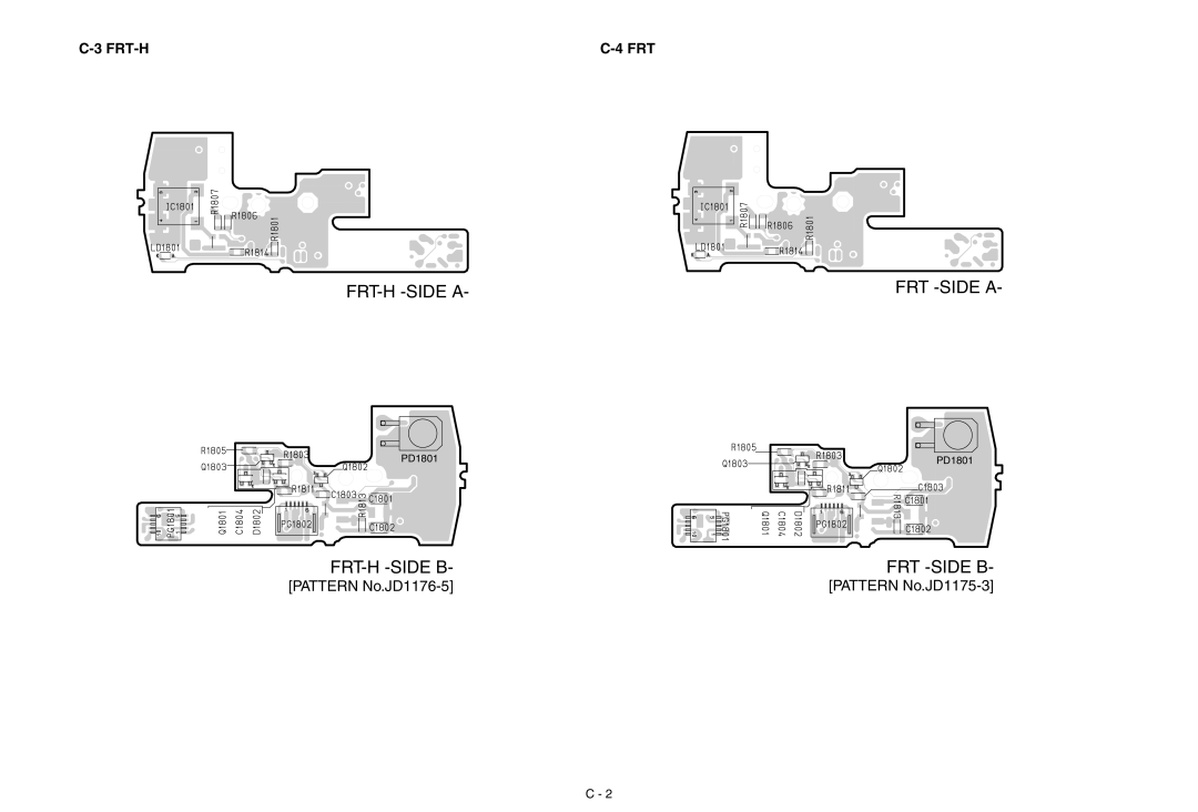 Hitachi service manual PD1801 